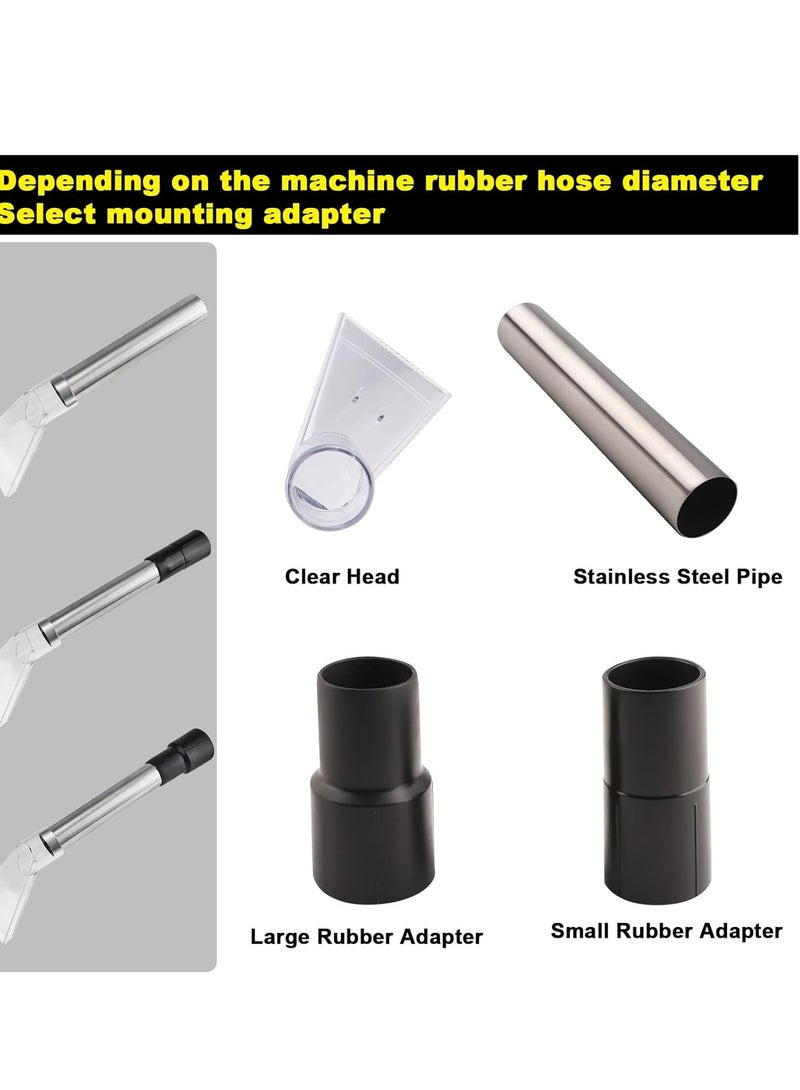 Carpet Cleaning Vac Extractor Attachment-Tool - Cleaning Vacuum Clear Upholstery Car Detailing Turn Vac into an Extractor （Small） - Image 3